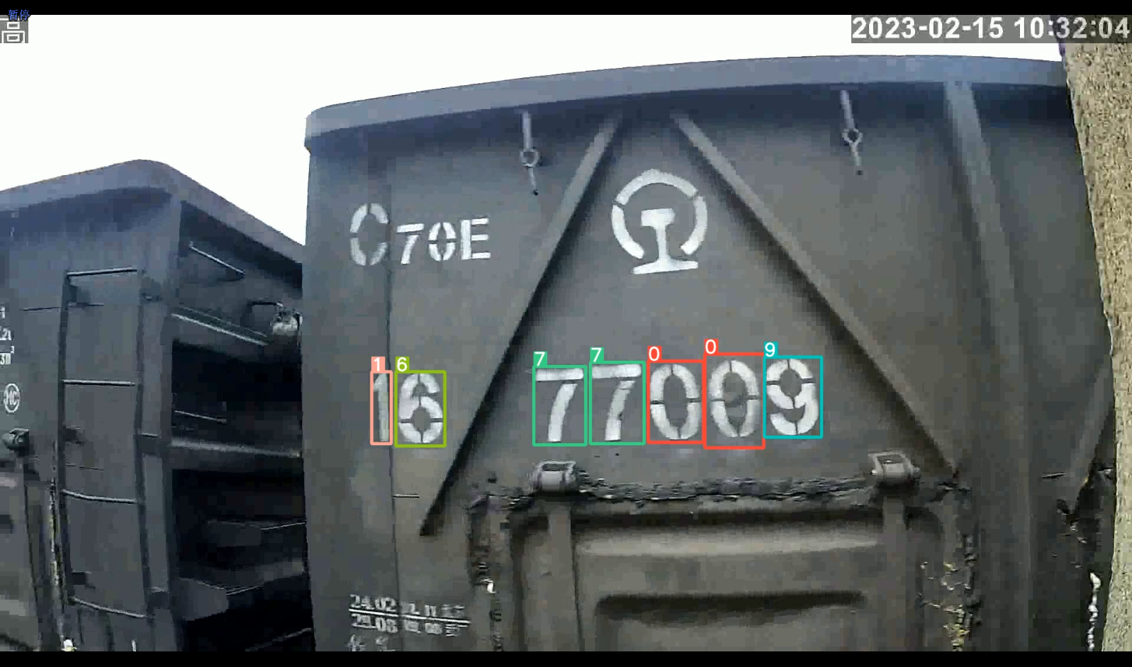 火車車廂號識別 火車車廂號識別